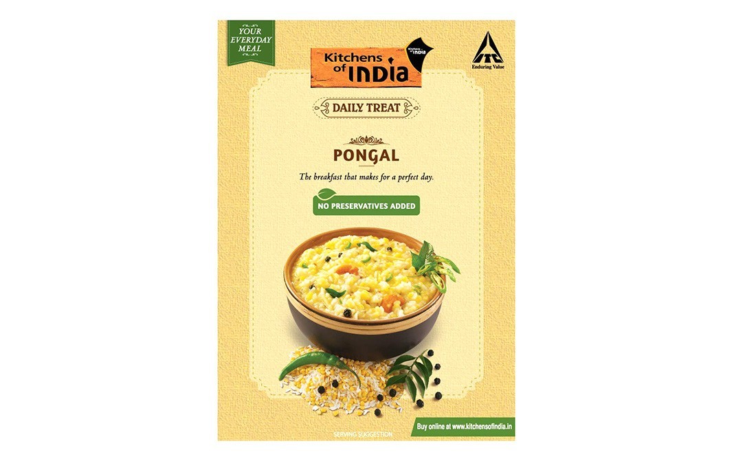 Kitchens Of India Pongal    Box  285 grams